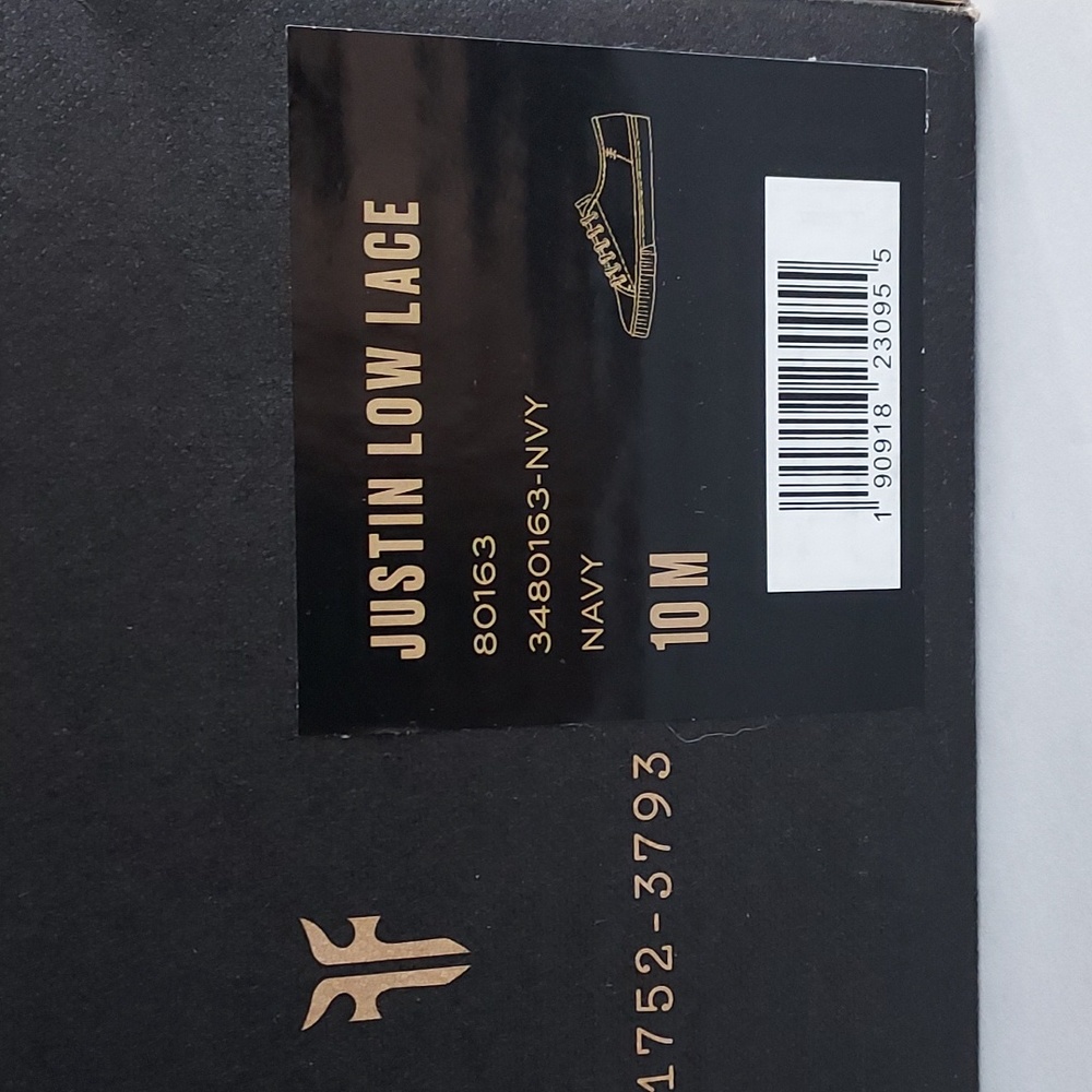 Frye - Brand new Justin Low Lace sneaker size 10 - NWOT in box - Picture 7 of 7
